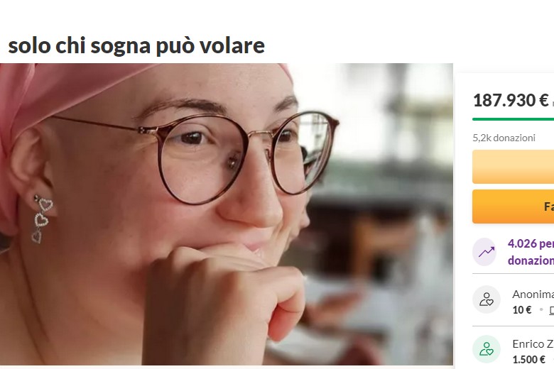 Gara di solidarietà per aiutare Giulia a curare un sarcoma