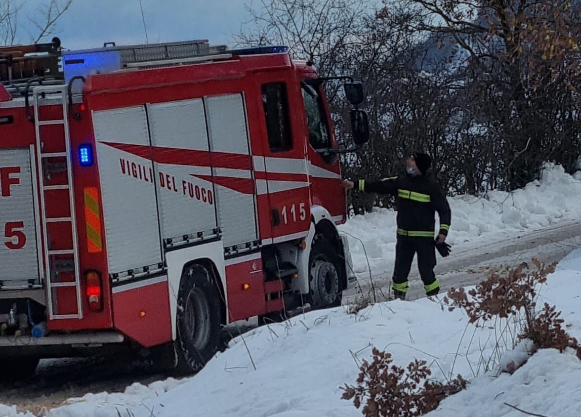 Maltempo sull’Umbria, tanti interventi dei vigili del fuoco