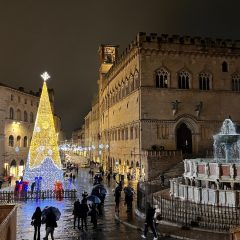 Perugia, al via il Natale tra luci e magia