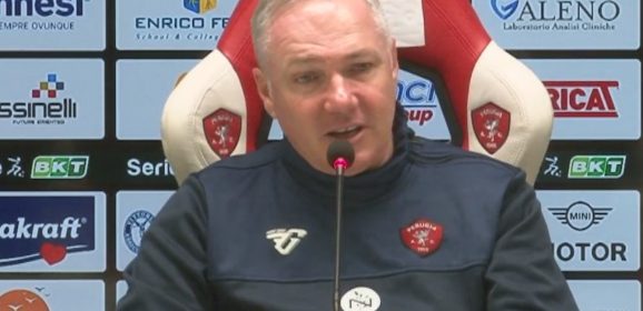 Perugia-Pordenone 0-1 Alvini non cerca scuse