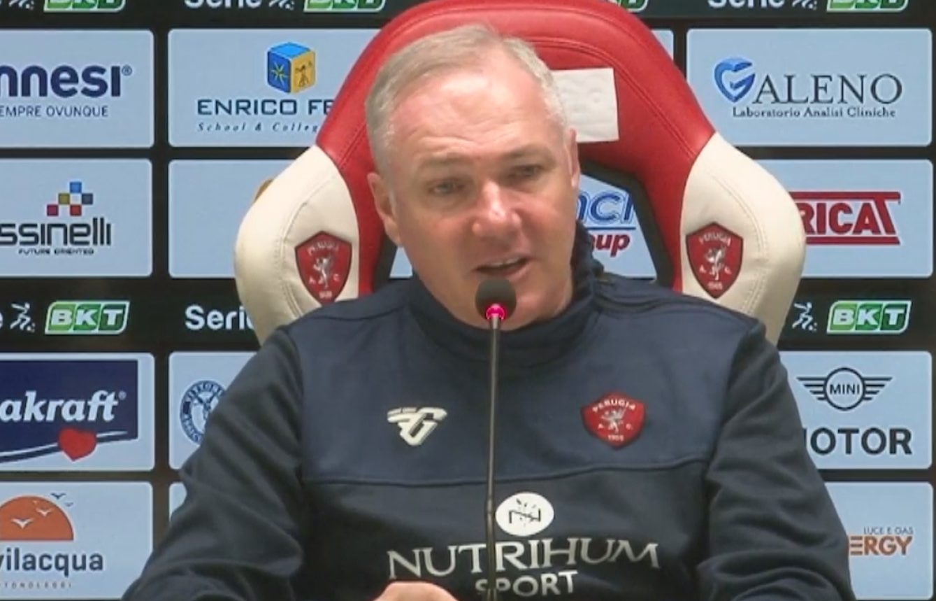 Perugia-Pordenone 0-1 Alvini non cerca scuse