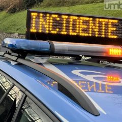 E45: incidente stradale a Deruta. Un ferito