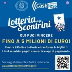 Vince 100 mila euro con la ‘lotteria degli scontrini’