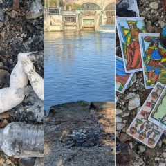 Bambole, ampolle e tarocchi bruciati: hanno fatto un rito pagano in riva al fiume