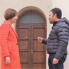 La senatrice Corrado in visita a Terni