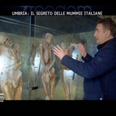 Ferentillo: il museo delle mummie spopola su ‘Freedom’ (Italia1)