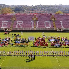 Centinaia di bimbi al Curi da tutta Italia: è la Perugia Academy