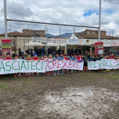 Terni, ‘Festa del rugby’ a San Giovanni. Con messaggio dai bimbi