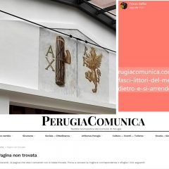 Perugia: fasci littori e il ‘giallo’ del comunicato. Zaffini lo condivide, poi scompare dal sito