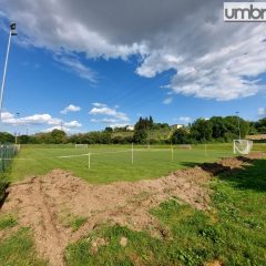 La Ternana per la serie A in azione dal 1° luglio Intanto si scava in via Narni per i campi