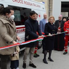 Perugia, c’è la nuova ambulanza della CRI