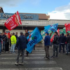 Vigilanza privata in Ast: posti a rischio. Protesta in viale Brin