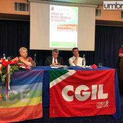 Maurizio Landini a Terni per l’attivo Cgil: «Politica industriale, il Governo è assente»