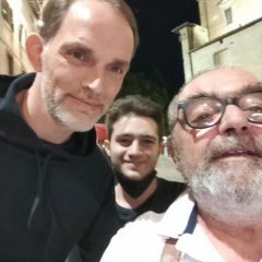 L’allenatore del Chelsea Thomas Tuchel a cena a Città di Castello