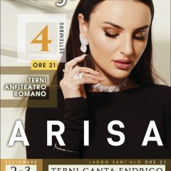 Terni, concerto Arisa verso il sold-out: ancora pochi biglietti a disposizione