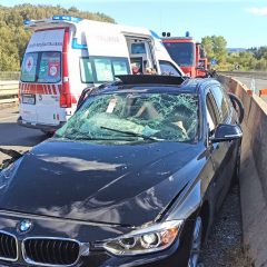 Terni-Orte: impatto fra camion e un’auto. Due persone rimaste ferite