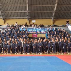 A Marsciano la ‘carica’ dei 200 azzurri per i mondiali di Karate Goju Ryu