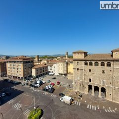 Terni, tra palazzo Spada e corso del Popolo si cambia