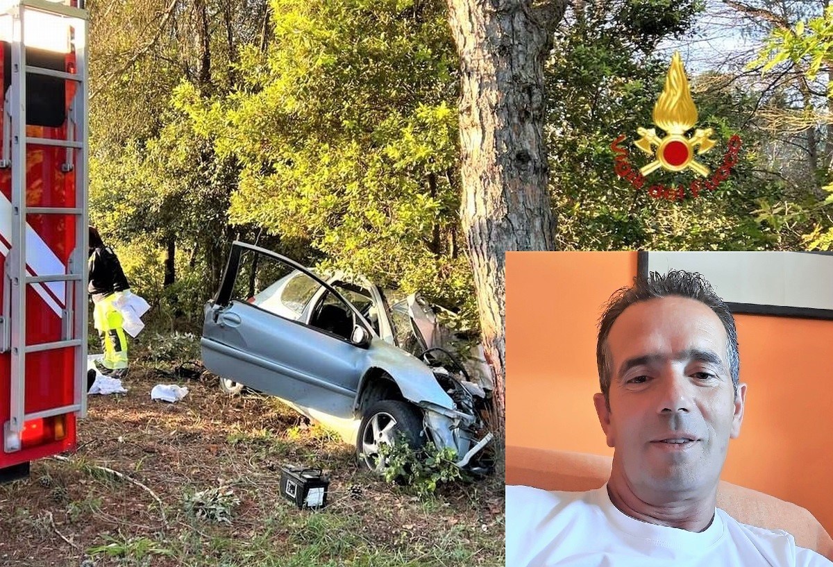 Con l’auto contro un albero: muore 54enne di Montecastrilli