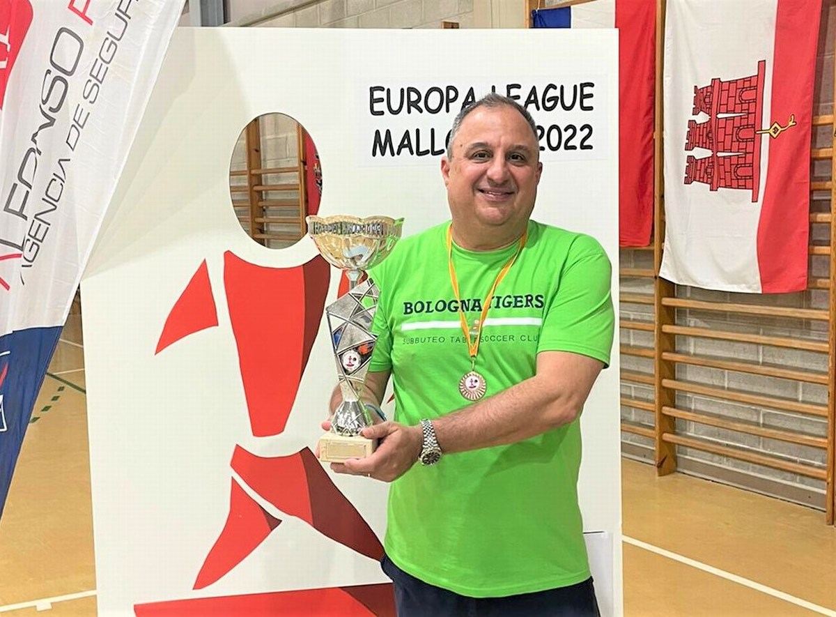 Terni: Mattiangeli vince l’Europa League nel calcio da tavolo