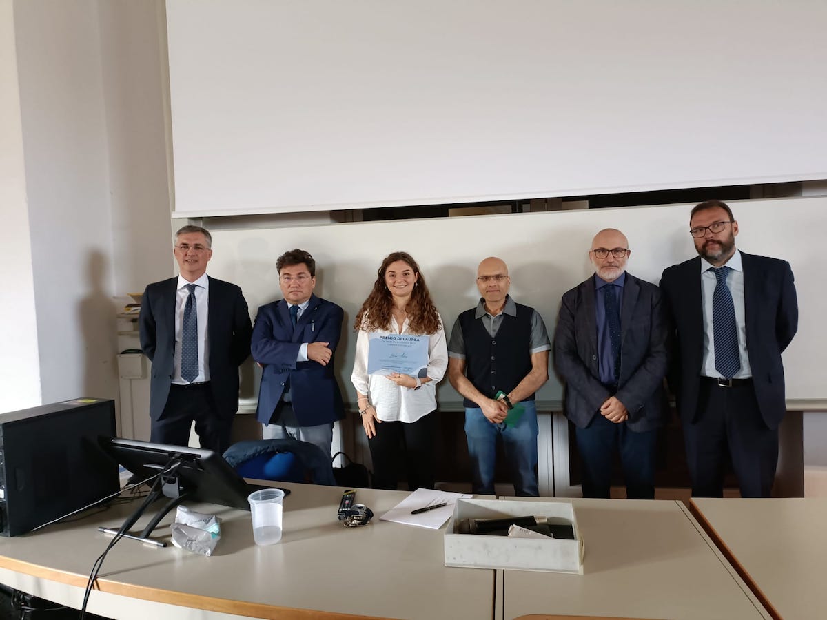 Alla neolaureata ternana Letizia Antoni il premio di Unimore