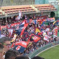 Ternana-Genoa, nove daspo per i tifosi liguri: «Comportamenti violenti e pericolosi»
