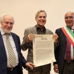 Claudio Baglioni è cittadino onorario di Ficulle