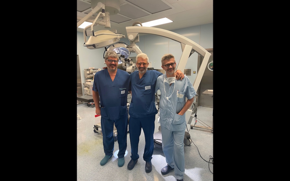 Terni, asportato un tumore vertebrale ad un 80enne grazie ad un team multidisciplinare