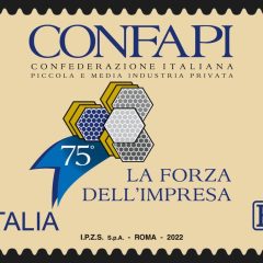 Un francobollo celebra i 75 anni di Confapi