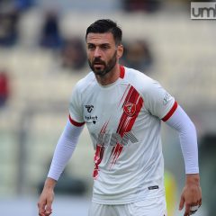 Perugia, giovedì con la Spal senza Di Carmine. I tifosi caricano la squadra