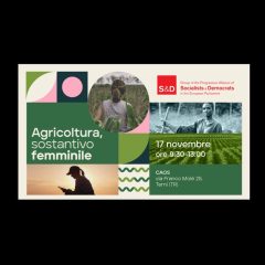 ‘Agricoltura, sostantivo femminile’: convegno al Caos