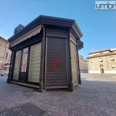 Terni, edicola/chiosco piazza San Francesco con snack e bibite: c’è l’ok a ristrutturazione