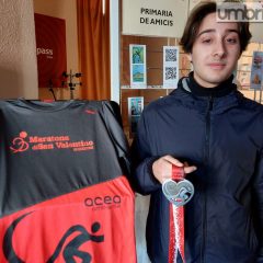 Terni, XII Maratona San Valentino: una medaglia per la pace