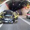 Incidente in galleria a Nocera Umbra: due le auto coinvolte