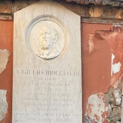 Cimitero Terni: ripulita la tomba di Briccialdi