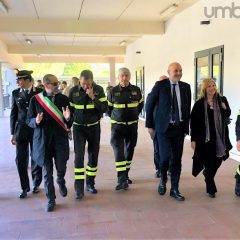 Terni sempre più centrale per la formazione dei vigili del fuoco italiani