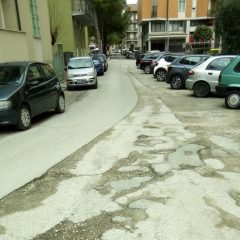 Terni, via Palestro: «La strada è in condizioni pietose»