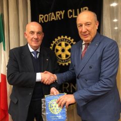 Rotary Terni accoglie il prefetto. Focus su reati e sicurezza stradale