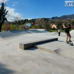 Terni, in zona Fiori lo skatepark è realtà: primi ‘test’ – Video e fotogallery