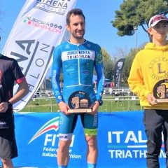 Terni Triathlon: podio per Tommaso Giubilei a Paestum