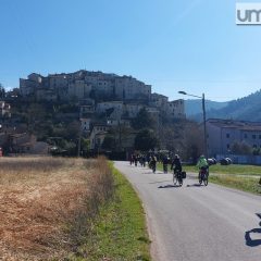 Terni, tutti in bici in Valnerina per la sicurezza stradale