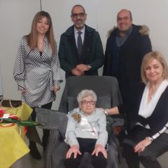 Terni, festa grande per Ada Mirabasso che ha compiuto 100 anni