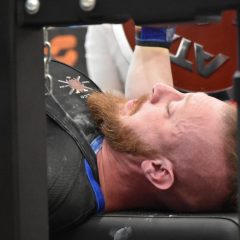 Powerlifting Terni, record nazionale da 190 chili per Maurizio Quaglietti