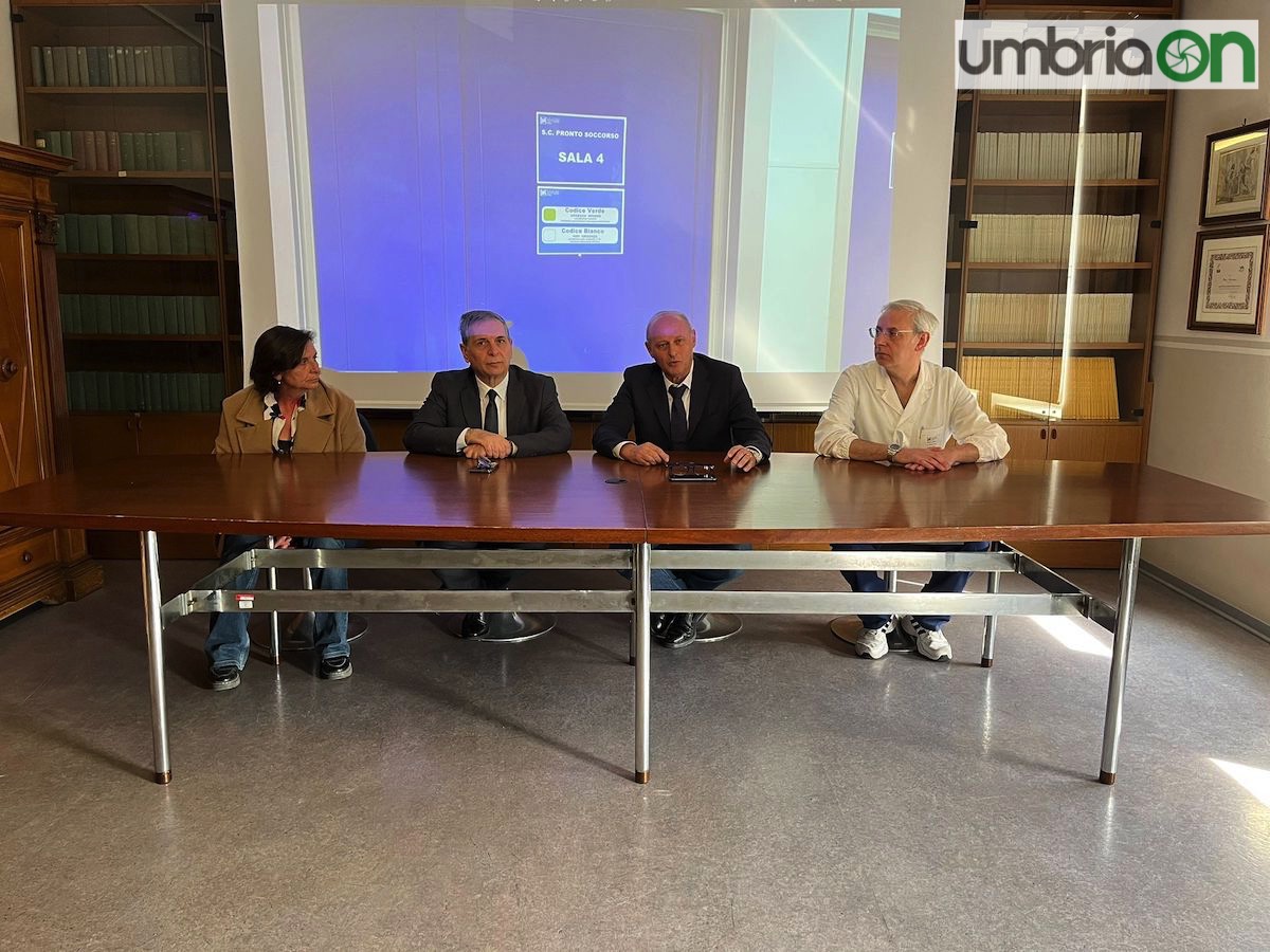 Terni: attivato al pronto soccorso l’ambulatorio per codici bianchi e verdi
