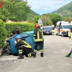 Si ribalta con l’Ape: trasportato in ‘codice rosso’ in ospedale