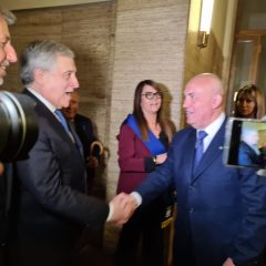 L’incontro istituzionale prima di quello politico. La giornata di Tajani a Terni
