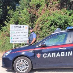 Amelia: guida auto sottoposta a sequestro. Denunciato 25enne