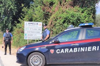 Amelia: guida auto sottoposta a sequestro. Denunciato 25enne