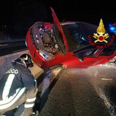 Perugia-Bettolle, impatto tra auto: due feriti
