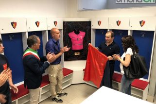 Il nuovo spogliatoio del Campitello dedicato a Lorenzo Scorteccia